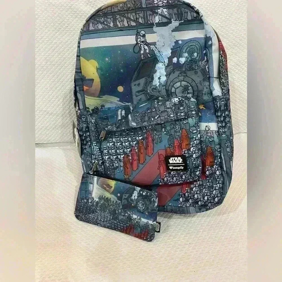 Loungefly Funko 2018 ECCC Exclusive Comic Con Star Wars new with tags nice gift - Picture 6 of 6